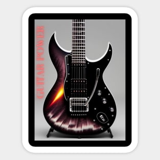 GUITAR POWER Sticker